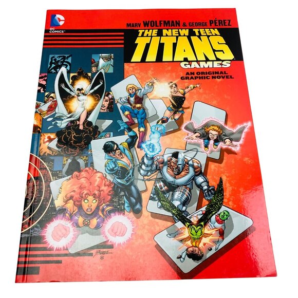 The New Teen Titans: Games Teen Titans DC Comics Graphic Novel by Wolfman PB - Picture 1 of 2